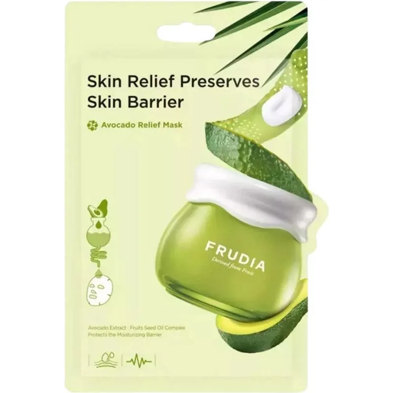 Frudia Skin Relief Preserves Skin Barier Avocado Mask 20ml