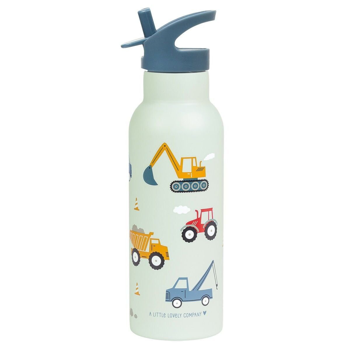 A Little Lovely Company Vehicles XL Θερμός Από Ανοξείδωτο Ατσάλι 500ml