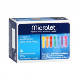 Ascensia Microlet Lancets 25Τεμάχια Ascensia Microlet Lancets 25Τεμάχια