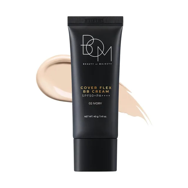Beauty Of Majesty Cover Flex BB Cream Spf50+ PA++++ 02 Ivory 40g