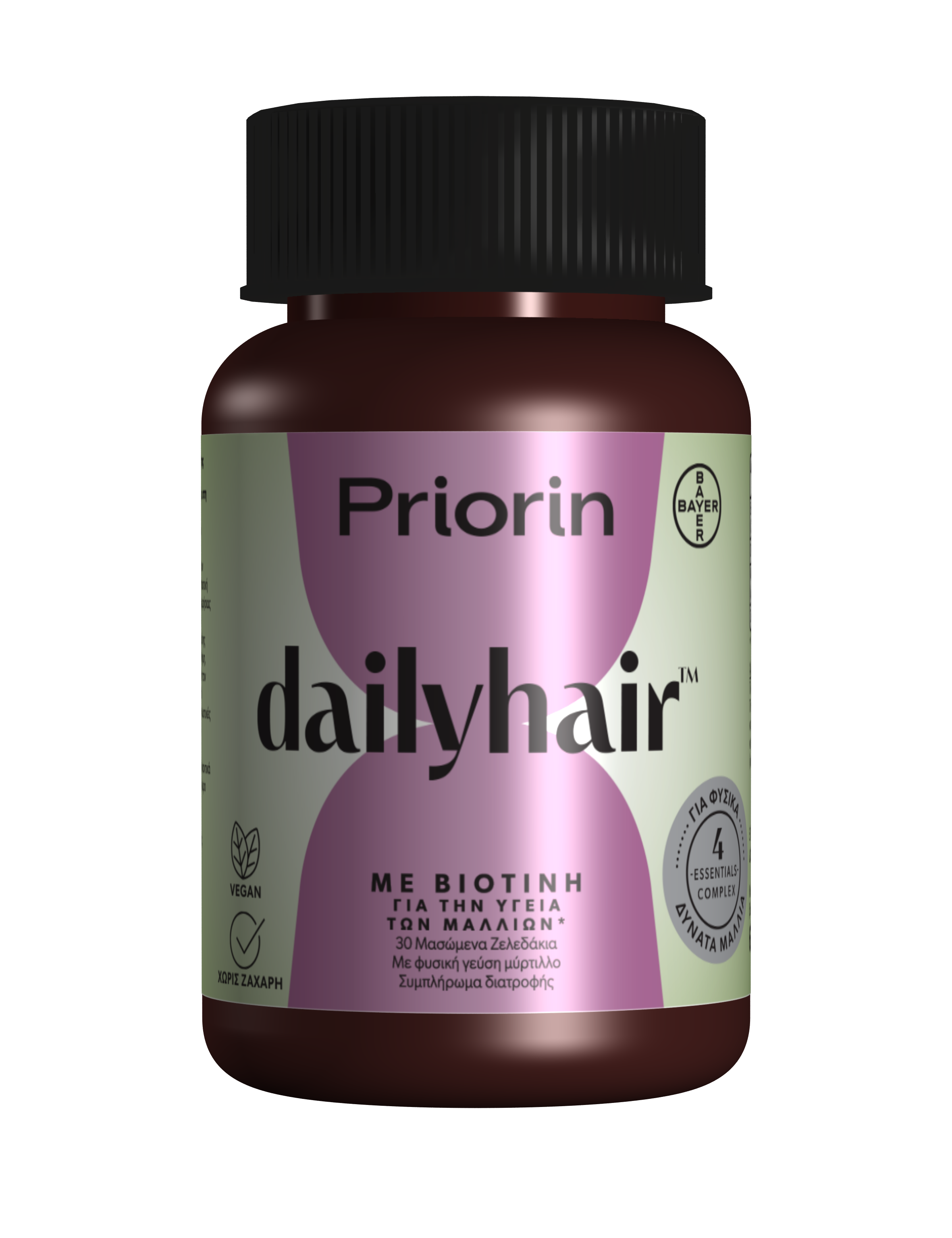 Priorin Dailyhair Gummies με Βιοτίνη 30 Μασώμενα Ζελεδάκια