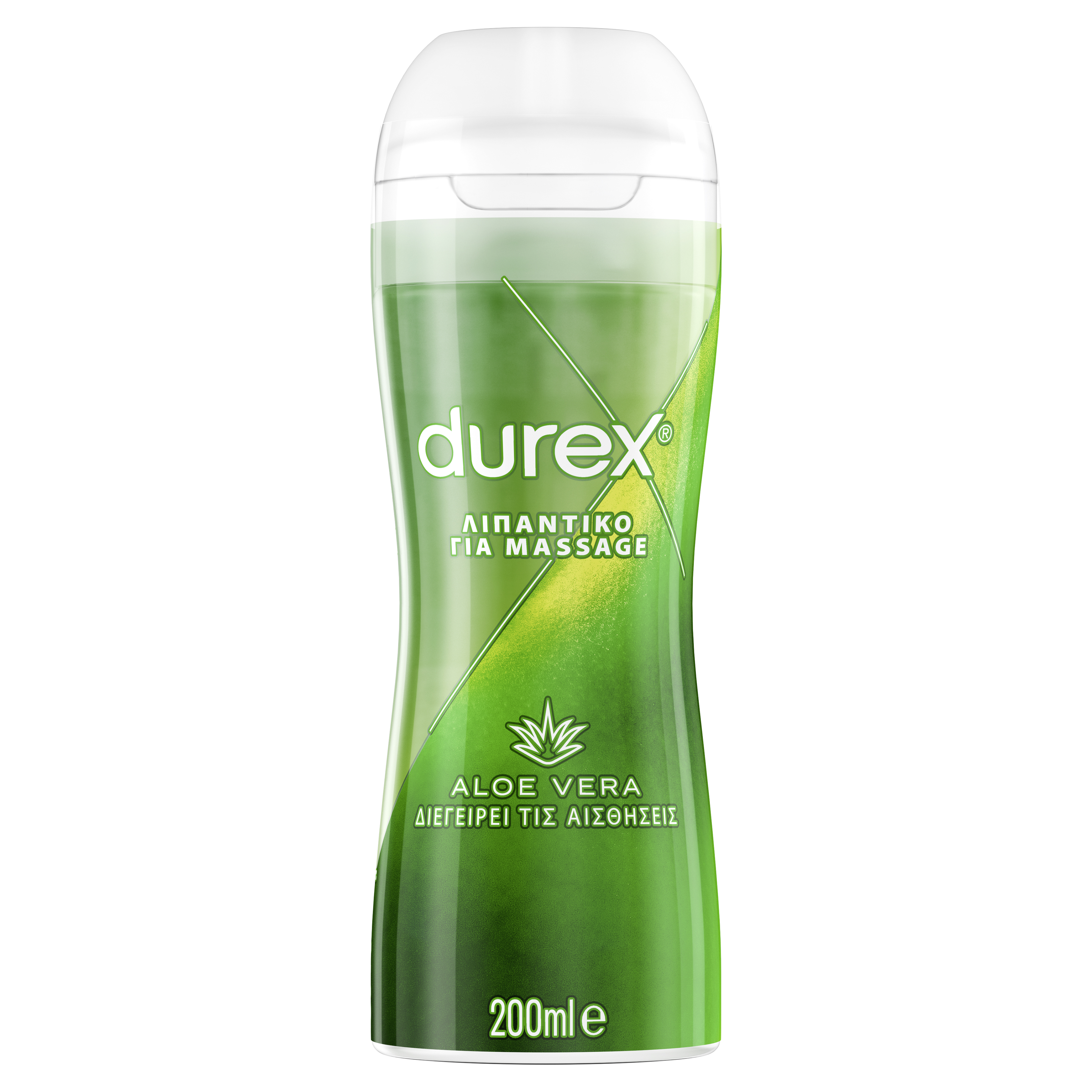 Durex Λιπαντικό Διεγερτικό Gel Play Massage 2 in 1 Aloe Vera 200ml