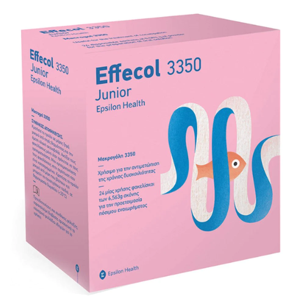 Epsilon Health Effecol 3350 Junior 24Φακελίσκοι