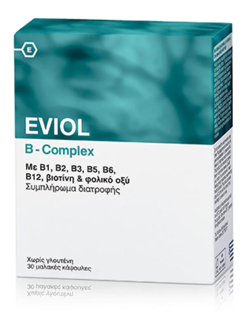 Eviol B-Complex 30Μαλακές Κάψουλες Eviol B-Complex 30Μαλακές Κάψουλες