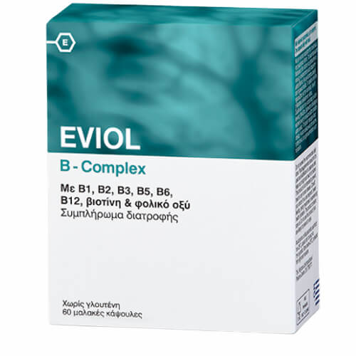 Eviol B-Complex 60Μαλακές Κάψουλες Eviol B-Complex 60Μαλακές Κάψουλες