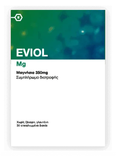 Eviol Magnesium 350mg 30Δισκία Eviol Magnesium 350mg 30Δισκία