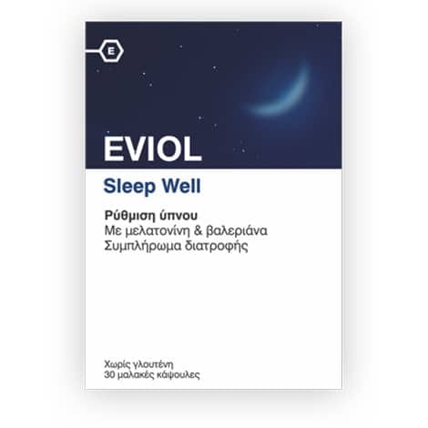 Eviol Sleep Well 30Μαλακές Κάψουλες Eviol Sleep Well 30Μαλακές Κάψουλες