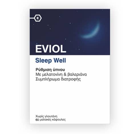 Eviol Sleep Well 60Μαλακές Κάψουλες Eviol Sleep Well 60Μαλακές Κάψουλες