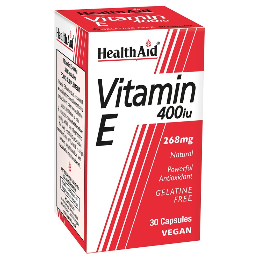 Health Aid Vitamin E 400IU 30Κάψουλες