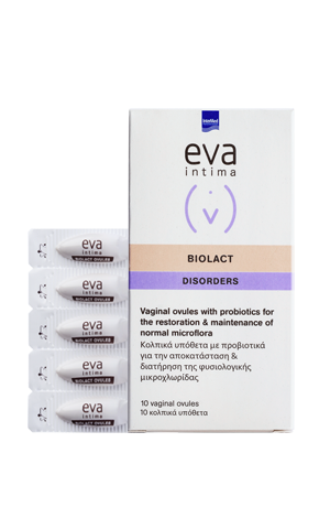 Intermed Eva Intima Biolact Ovules Disorders 10Τεμάχια