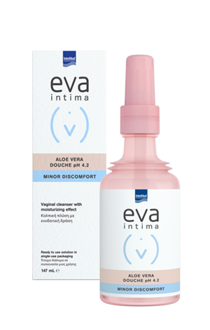 Intermed Eva Intima Aloe Vera Douche Gel pH 4.2 Minor Discomfort 147ml