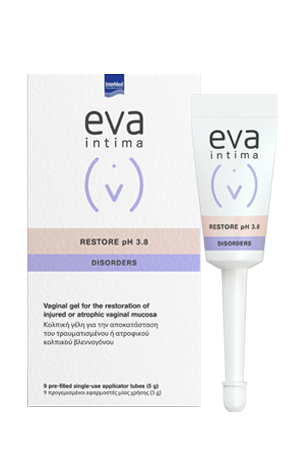 Intermed Eva Intima Restore PH 3.8 Disorders Gel 5gr x 9Τεμάχια