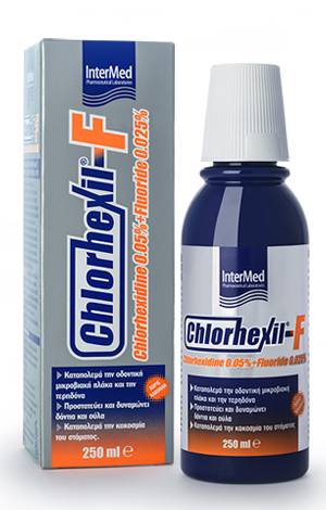 Intermed Chlorhexil-F Mouthwash 250ml