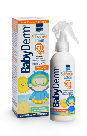 Intermed Babyderm Sunscreen Lotion SPF50 200ml