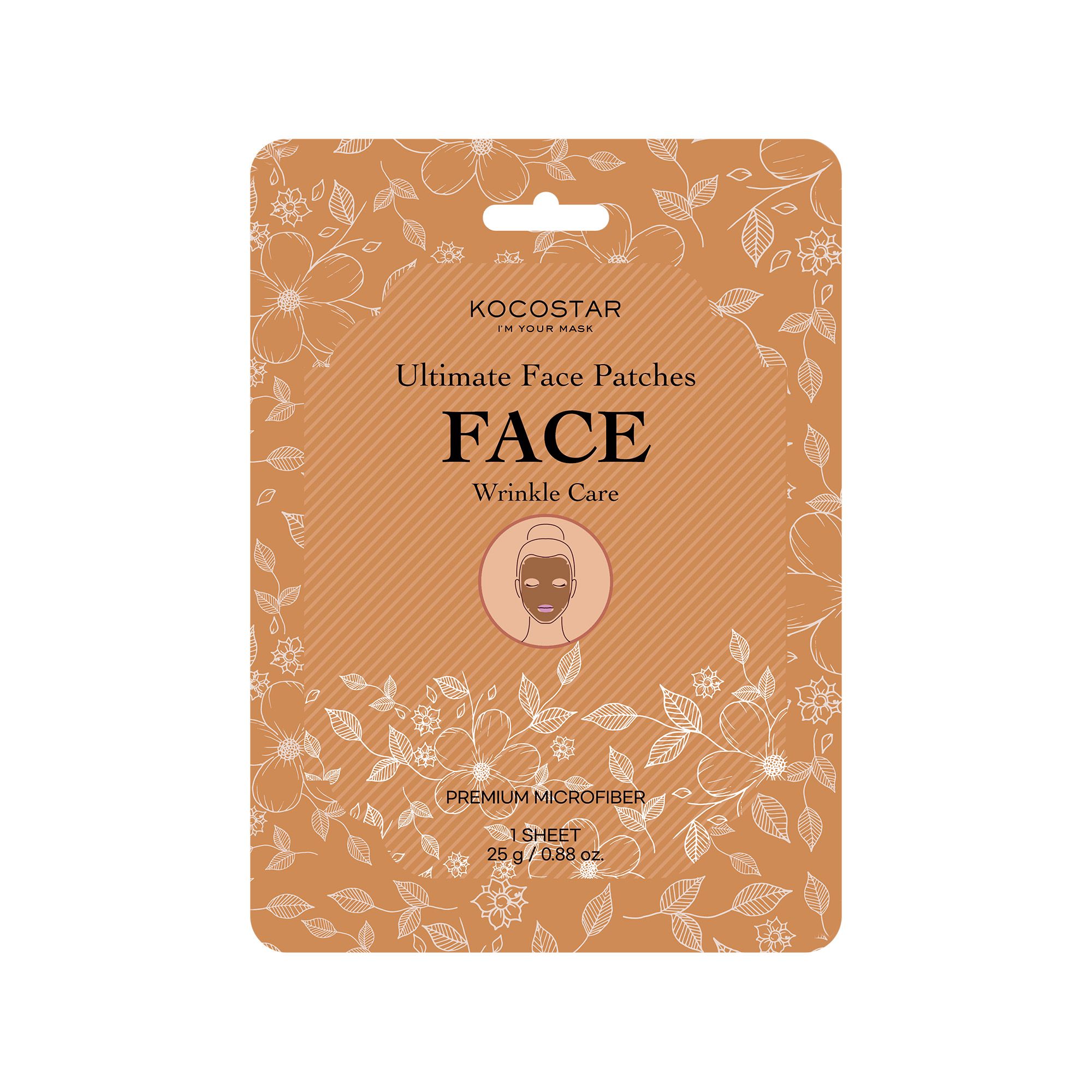 Kocostar Ultimate Face Patches Wrinkle Care Face Mask 1Τεμάχιο 