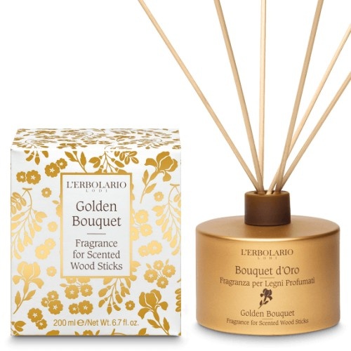 L’Erbolario Bouquet d’Oro Fragranza per Legni Profumati 200ml