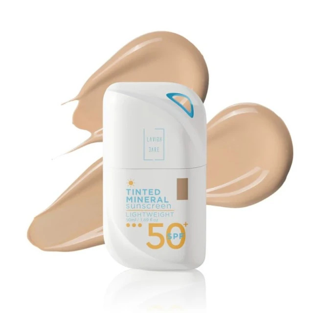 Lavish Care Tinted Mineral Sunscreen SPF50+ Medium Shade 02 50ml