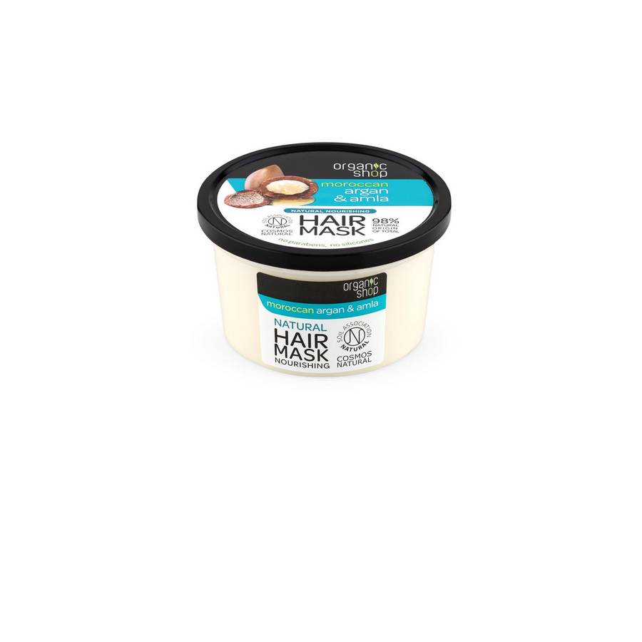 Natura Siberica Organic Shop Argan & Amla Nourishing Hair Mask 250ml