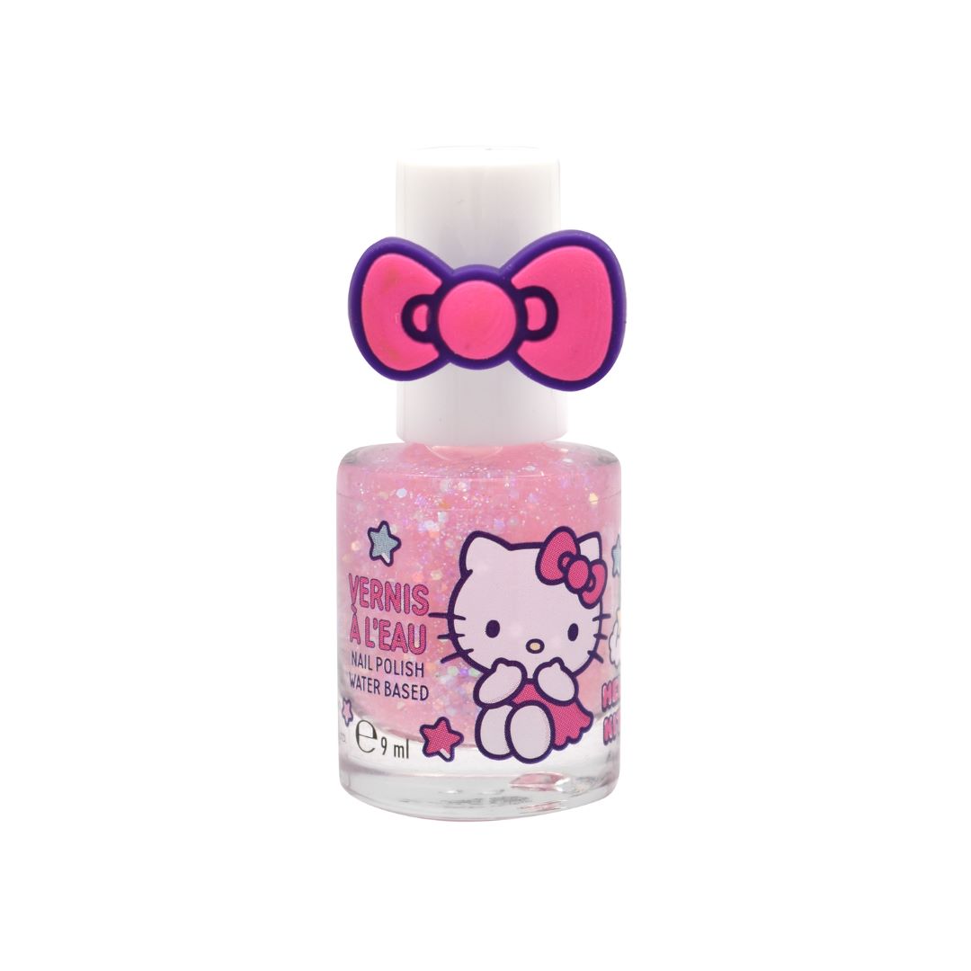 Hello Kitty Παιδικό Μανό Με Βάση Το Νερό Με Δώρο Δαχτυλίδι 9ml