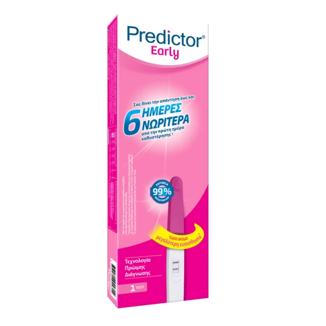 Predictor Early 6 Days 1Τεμάχιο Predictor Early 6 Days 1Τεμάχιο