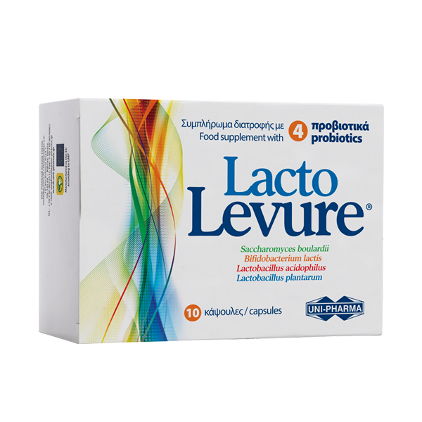Uni-Pharma Lacto Levure 10Κάψουλες