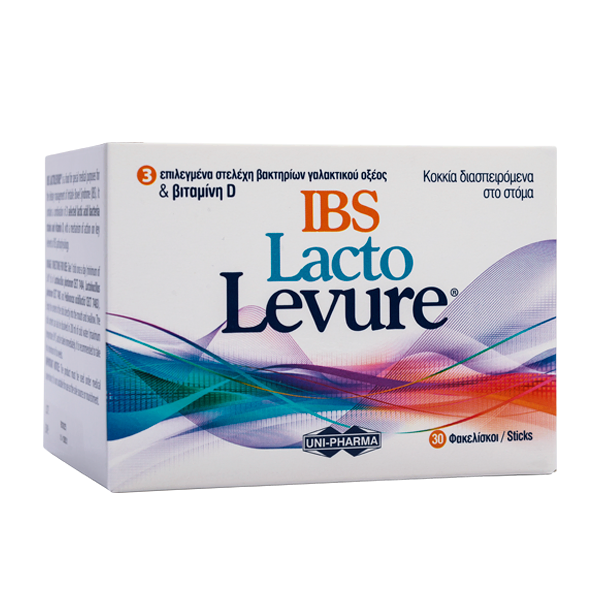 Uni-Pharma Lacto Levure IBS 30Φακελίσκοι