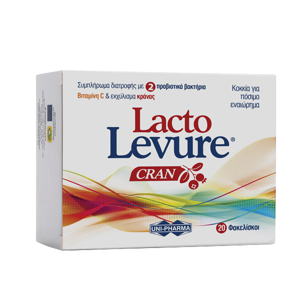 Uni-Pharma Lacto Levure Cran 20Φακελίσκοι