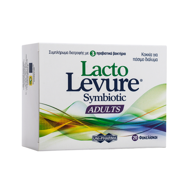 Uni-Pharma Lacto Levure Symbiotic Adults 20Φακελίσκοι