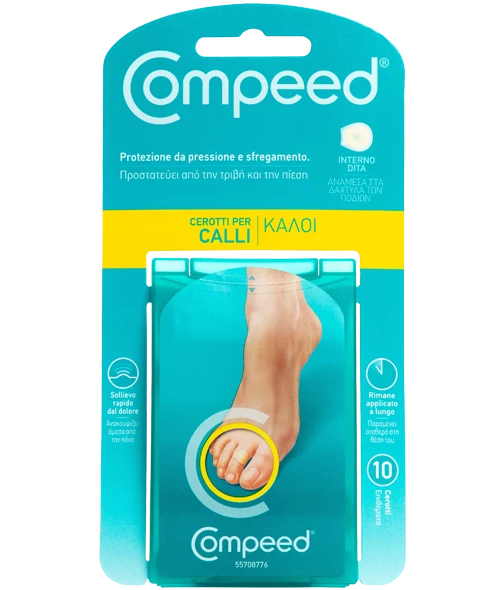 Compeed Επιθέματα για Κάλους στα Δάκτυλα των Ποδιών 10Τεμάχια
