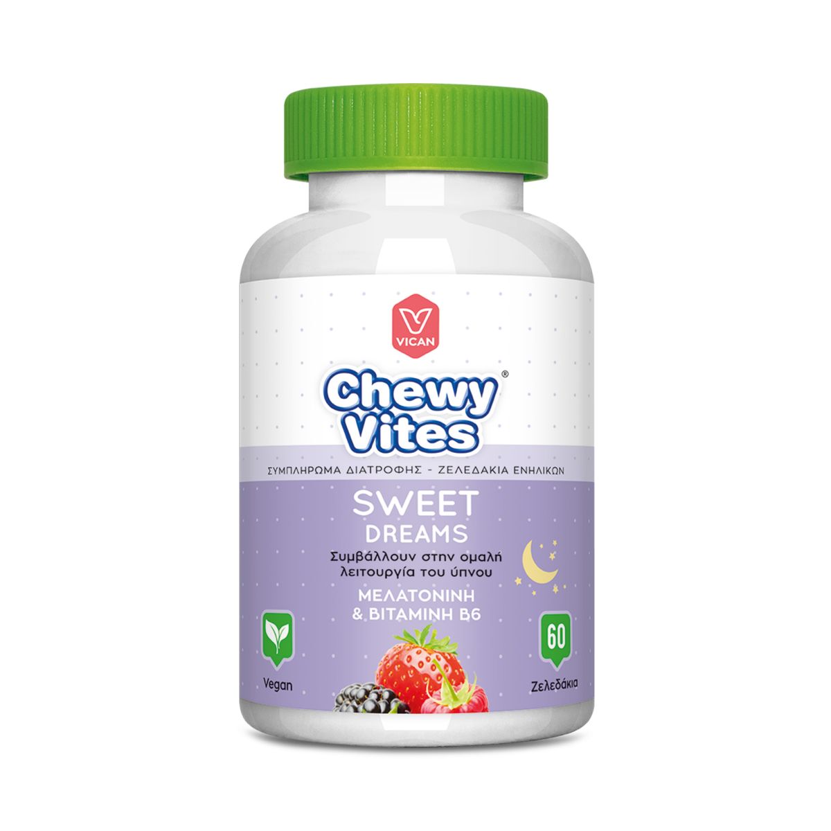 Chewy Vites Adults Sweet Dreams 60Μασώμενα Ζελεδάκια