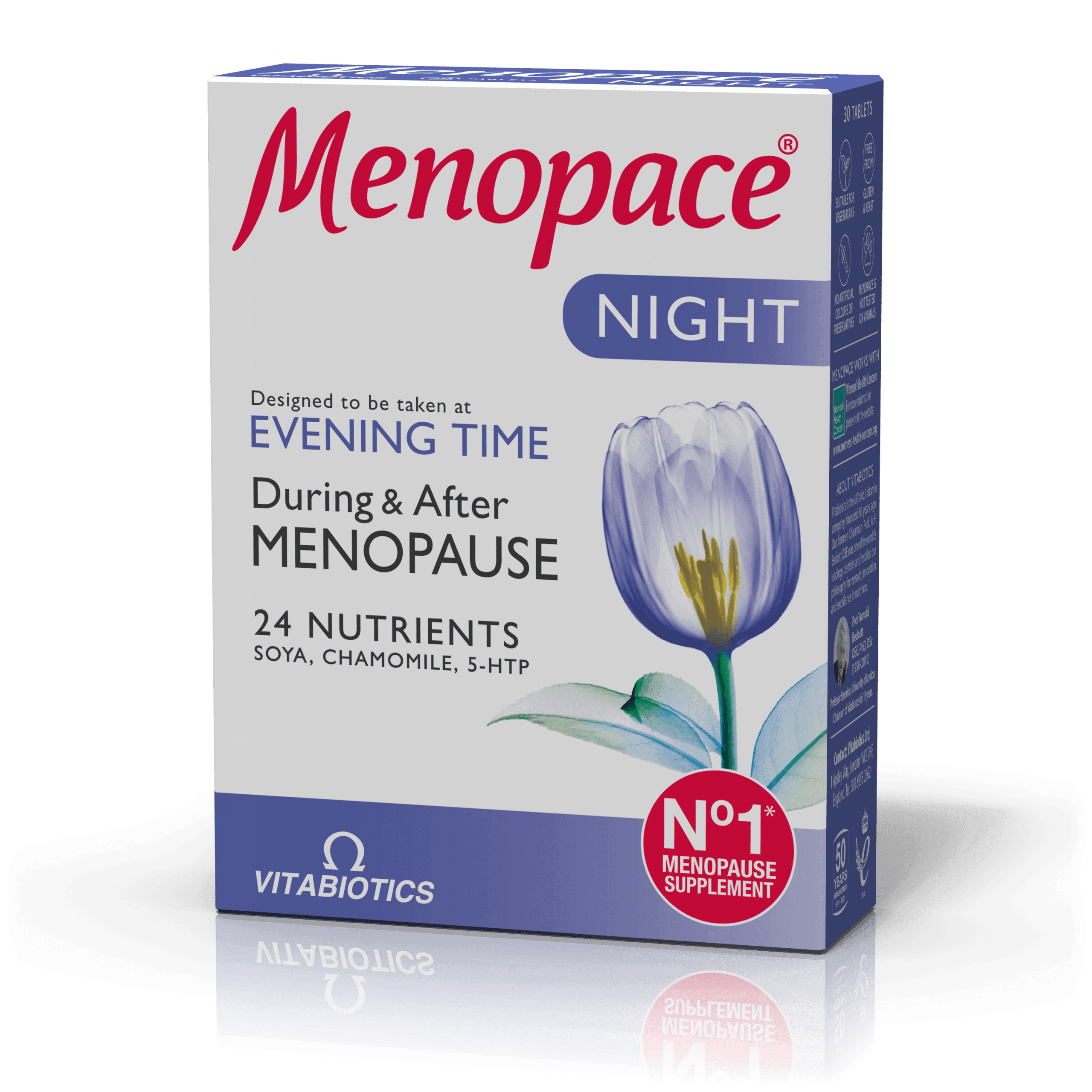 Vitabiotics Menopace Night 30Ταμπλέτες Vitabiotics Menopace Night 30Ταμπλέτες