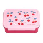 A Little Lovely Company Bento Lunch Box Cherries 1.2lt (22x14.5x7)
