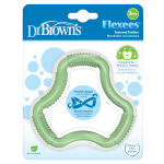 Dr. Brown’s Flexees Friends Κρίκος Οδοντοφυΐας Πράσινο 3m+