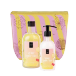 Lavish Care Promo Xmas Merry Lemon Tart Bath & Shower Gel 500ml & Glitter Body Lotion 300ml