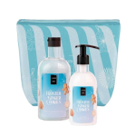 Lavish Care Promo Xmas Frosted Ginger Cookies Bath & Shower Gel 500ml & Glitter Body Lotion 300ml