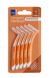 Φωτογραφία από Intermed Ergonomic InterBrush Πορτοκαλί 0.45mm 5Τεμάχια