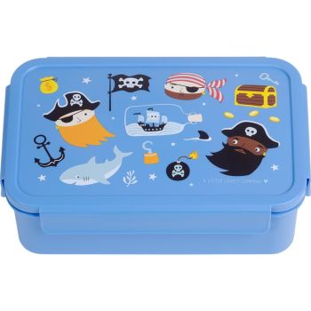 A Little Lovely Company Bento Lunch Box Pirates 1.2lt (22x14.5x7)