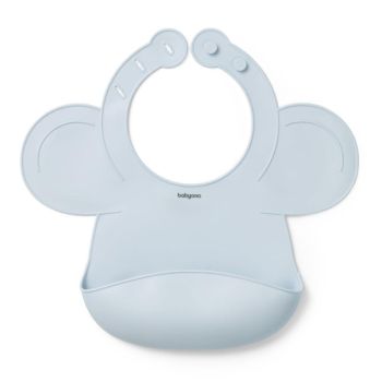 BabyOno Σαλιάρα Σιλικόνης 6m+ Blue
