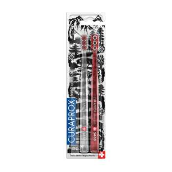 Curaprox 5460 Swiss Edition Regina Martins Ultra Soft Οδοντόβουρτσα 2Τεμάχια