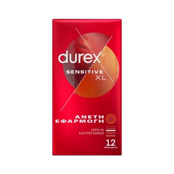 Durex Sensitive XL 12Τεμάχια