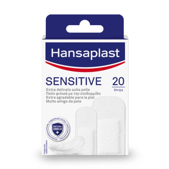 Hansaplast Sensitive Αυτοκόλλητα Επιθέματα 20Τεμάχια