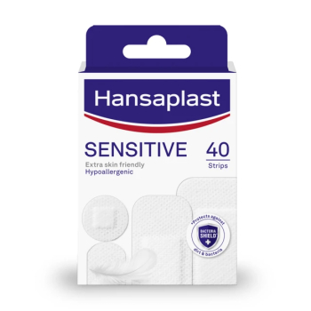Hansaplast Sensitive Αυτοκόλλητα Επιθέματα 40Τεμάχια