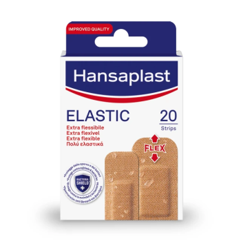 Hansaplast Elastic Strips Αυτοκόλλητα Επιθέματα 20Τεμάχια