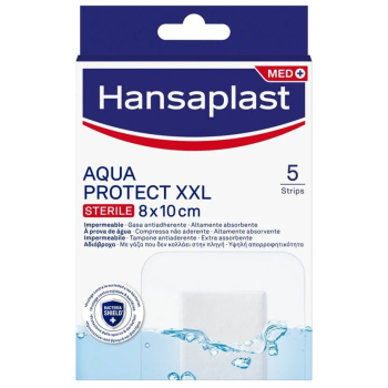 Hansaplast Aqua Protect XXL 8x10cm 5Τεμάχια