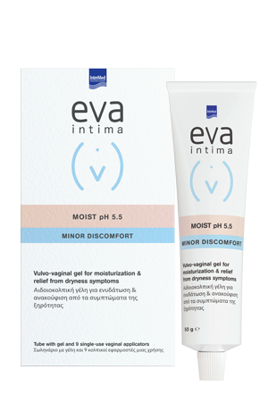 Intermed Eva Intima Moist Ph 5.5 Minor Discomfort 9Προγεμισμένοι Εφαρμοστές
