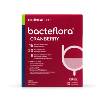Olonea Bacteflora Cranberry 10Κάψουλες
