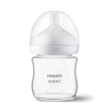 Philips Avent Natural Response Μπιμπερό Γυάλινο 0m+ 125ml
