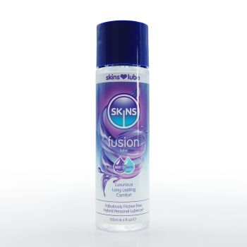 Skins Fusion Hybrid Silicone & Water Based Lubricant 130ml