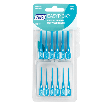 TePe EasyPick Τιρκουάζ M/L 36Τεμάχια