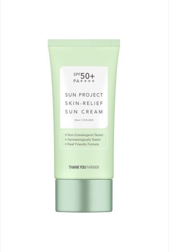 Thank You Farmer Sun Project Skin - Relief Sun Cream Spf 50+ 50ml